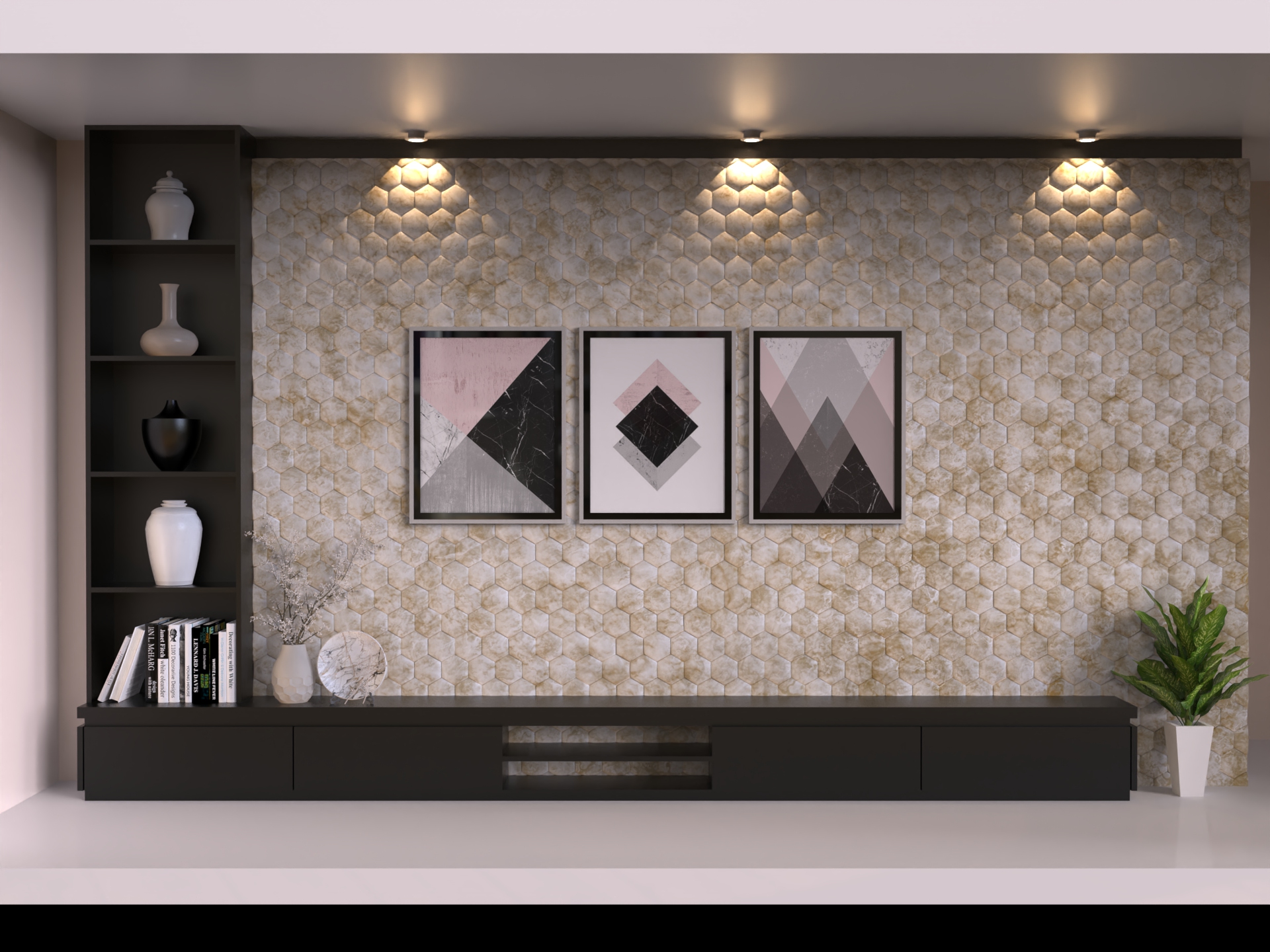 3D Wall Tiles Nuanza